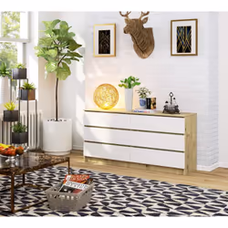 AKORD Furniture Factory OP0LK-160SZ6ARTBIA Commode - Vue supplémentaire 4
