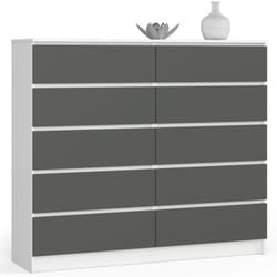 AKORD Furniture Factory KOM-140SZ10-BIASZA Commode