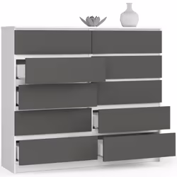 AKORD Furniture Factory KOM-140SZ10-BIASZA Commode