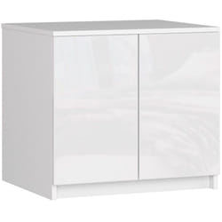 AKORD Furniture Factory SP0PSZNADS60BIAPOL placard et armoire de chambre à coucher 2 étagères 2 portes(s) Blanc