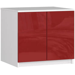 AKORD Furniture Factory SP0PSZNADS60CZEPOL placard et armoire de chambre à coucher 2 étagères 2 portes(s) Blanc