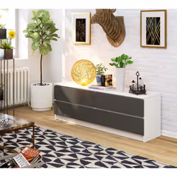 AKORD Furniture Factory OP0LK-1604SZ-BIASZA Commode - Vue supplémentaire 5