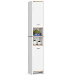 AKORD Furniture Factory REGBETI2D1WBIA armoire de rangement de salle de bain Blanc