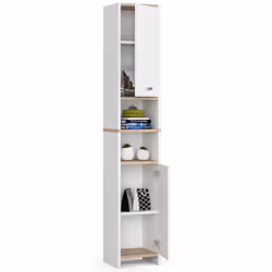 AKORD Furniture Factory REGBETI2D1WBIA armoire de rangement de salle de bain Blanc