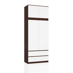 AKORD Furniture Factory SP0PSYSVENBIANADKOM0 placard et armoire de chambre à coucher 6 étagères 2 portes(s) Wenge