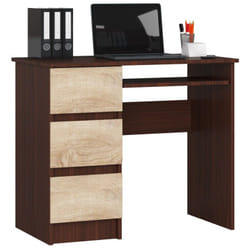 AKORD Furniture Factory IP0PBIUWENSONA-6L bureau d'ordinateur Couleur chêne, Bois