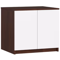 AKORD Furniture Factory SP0PSZNADS60WENBIA, Wenge, Armoire, 2 étagères, 2 portes(s), Mat, Porte à charnière