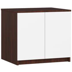 AKORD Furniture Factory SP0PSZNADS60WENBIA placard et armoire de chambre à coucher 2 étagères 2 portes(s) Wenge