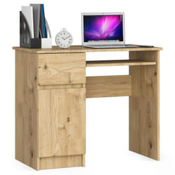 AKORD Furniture Factory IP0PBIUARTPIKSLEW bureau d'ordinateur Couleur chêne