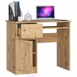 AKORD Furniture Factory IP0PBIUARTPIKSLEW bureau d'ordinateur Couleur chêne