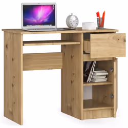 AKORD Furniture Factory IP0PBIUARTPIKSPRA bureau d'ordinateur Couleur chêne