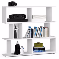 AKORD Furniture Factory REGMINIFIXBIA, 6 étagères, 284 mm, 1200 mm, 1075 mm