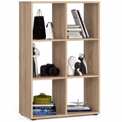 AKORD Furniture Factory REGQUAD6PSON, 6 étagères, 330 mm, 705 mm, 1090 mm