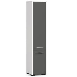 AKORD Furniture Factory OP0LLAZBIASZA armoire de rangement de salle de bain Blanc