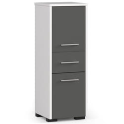 AKORD Furniture Factory OP0LLAZ85BIASZA armoire de rangement de salle de bain Blanc