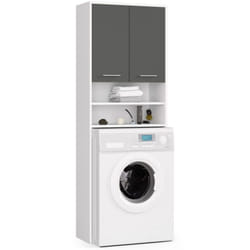 AKORD Furniture Factory OP0LLAZPRALBIASZA armoire de rangement de salle de bain Blanc