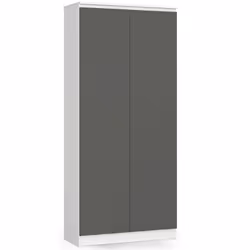 AKORD Furniture Factory RP0PREGR80BIASZA, Blanc, 8 étagères, Mat, 16 mm, 350 mm, 800 mm