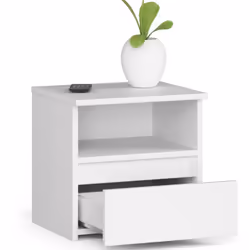 AKORD Furniture Factory OP0LCL1BIA001 Table de nuit et table de chevet 1 tiroir(s)