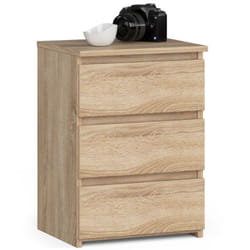 AKORD Furniture Factory OP0LCL340SON001 Table de nuit et table de chevet 3 tiroir(s)