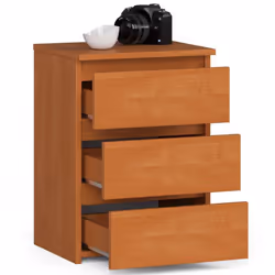 AKORD Furniture Factory OP0LCL340OLCH001 Table de nuit et table de chevet 3 tiroir(s)
