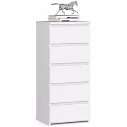 AKORD Furniture Factory OP0LCL5BIA001, Blanc, 5 tiroir(s), Mat, 16 mm, 31 cm, 350 mm