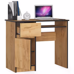 AKORD Furniture Factory IP0PBIUCRAFTPIKSLEW bureau d'ordinateur Couleur chêne