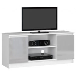 AKORD Furniture Factory OP0LRTVBIAMET002 Support TV et centre de divertissement 2 étagères