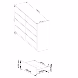AKORD Furniture Factory OP0LK-1.002CZE Commode