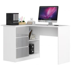 AKORD Furniture Factory IP0P3SPOLMET0028 bureau d'ordinateur Blanc