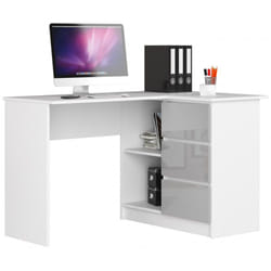 AKORD Furniture Factory IP0P3SPOLMET001 bureau d'ordinateur Blanc