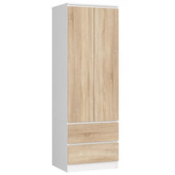 AKORD Furniture Factory SP0PSYSBIASON001 placard et armoire de chambre à coucher 1 étagères 2 portes(s) Blanc