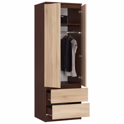 AKORD Furniture Factory SP0PSYSVENSON001 placard et armoire de chambre à coucher 1 étagères 2 portes(s) Wenge