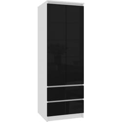 AKORD Furniture Factory SP0PSYSBIACZA005 placard et armoire de chambre à coucher 1 étagères 2 portes(s) Blanc