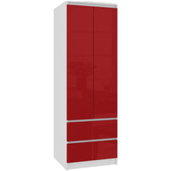 AKORD Furniture Factory SP0PSYSBIACZE005 placard et armoire de chambre à coucher 1 étagères 2 portes(s) Blanc