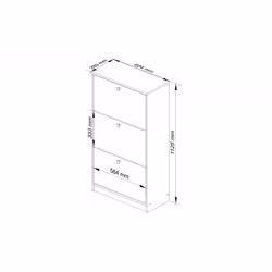 AKORD Furniture Factory OP0LSZADABBIA011 Organisateur pour chaussures