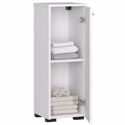 AKORD Furniture Factory OP0LSZABIA002 armoire de rangement de salle de bain Blanc