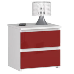 AKORD Furniture Factory OP0LCL2POLCZER Table de nuit et table de chevet 2 tiroir(s)