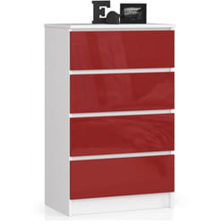 AKORD Furniture Factory OP0LK-6.CZERW Commode