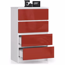 AKORD Furniture Factory OP0LK-6.CZERW Commode