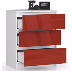AKORD Furniture Factory OP0LK-3CZERW Commode