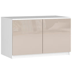 AKORD Furniture Factory SP0PSYSNADCAPUPOL placard et armoire de chambre à coucher 2 étagères 2 portes(s) Blanc