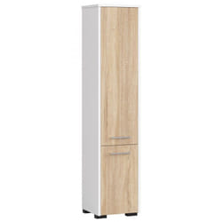 AKORD Furniture Factory OP0LLAZBIASON armoire de rangement de salle de bain Blanc