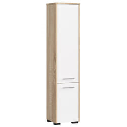 AKORD Furniture Factory OP0LLAZDABBIA armoire de rangement de salle de bain Chêne