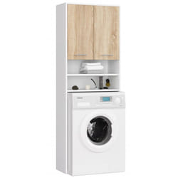AKORD Furniture Factory OP0LLAZPRALBIASON armoire de rangement de salle de bain Blanc