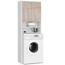 AKORD Furniture Factory OP0LLAZPRALCAPUPOL armoire de rangement de salle de bain Blanc