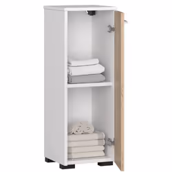 AKORD Furniture Factory OP0LSZAS30BIASON armoire de rangement de salle de bain Blanc