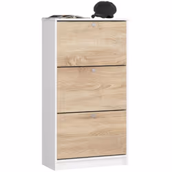AKORD Furniture Factory OP0LSZABIASON004, 3 étagères, 285 mm, 1130 mm, 600 mm, 29 kg