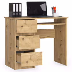 AKORD Furniture Factory IP0PBIUART009 bureau d'ordinateur Couleur chêne