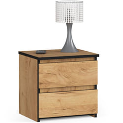 AKORD Furniture Factory OP0LCL2CRA001 Table de nuit et table de chevet 2 tiroir(s)