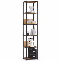 AKORD Furniture Factory REGMETCZARCRACL400, 6 étagères, 320 mm, 400 mm, 1920 mm